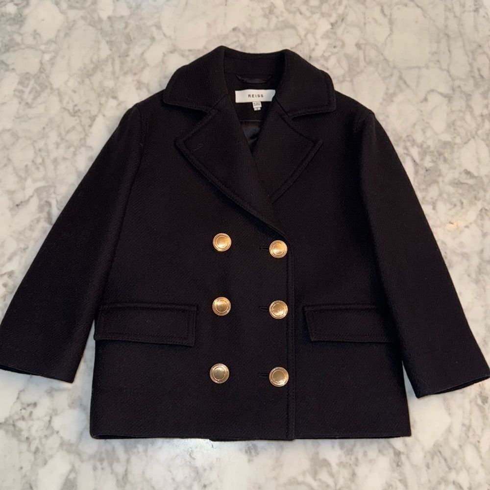 NWOT REISS PEACOAT 4/5Y